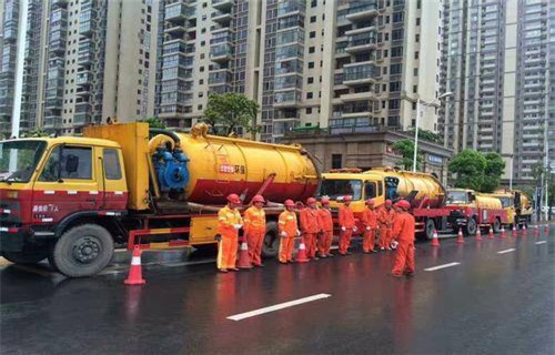 大丰镇市政管道清淤